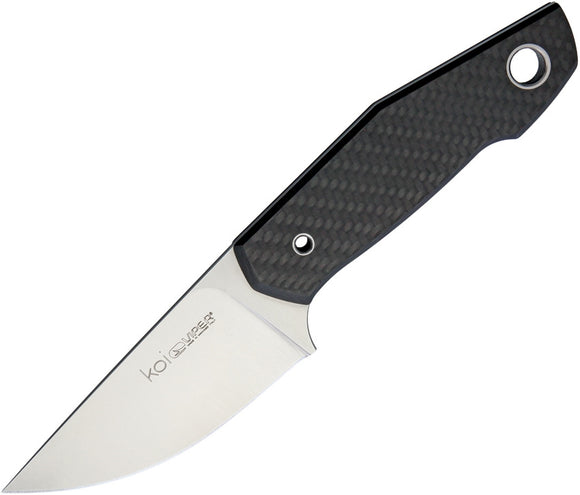 VIPER KNIVES VT4010FC KOI CF HANDLE N690 BLADE FIXED BLADE KNIFE W/SHEATH