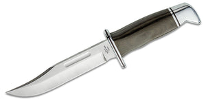 BUCK 119GRS1 SPECIAL PRO MICARTA HANDLE S35VN FIXED BLADE KNIFE W/SHEATH.