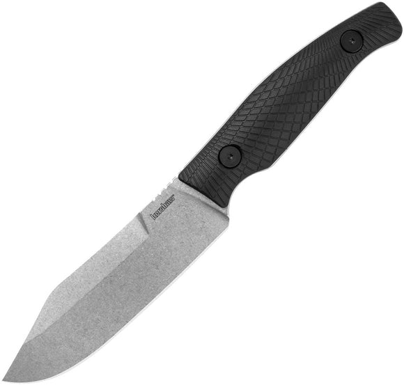 KERSHAW 1083 CAMP 5 D2 TOOL STEEL FIXED BLADE KNIFE WITH SHEATH