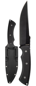 KABAR 5351 IFB TRAIL POINT BLACK 8CR13MOV STEEL FIXED BLADE KNIFE WITH SHEATH