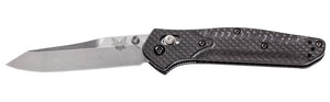 Benchmade 940-1 Osborne Reverse Tanto Carbon Fiber CPM-S90V Plain Folding Knife