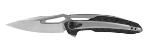 ZERO TOLERANCE 0990 ZT0990 CPM-S20CV STEEL CF HANDLE KVT OPENING FOLDING KNIFE