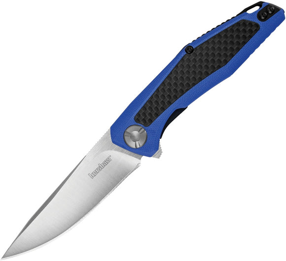 KERSHAW 4037BLU ATMOS LINERLOCK BLUE 8CR13MOV STEEL G10 HANDLE FOLDING KNIFE