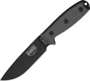 ESEE ESEE-4P 4P ESEE4P FIXED BLADE KNIFE WITH SHEATH.