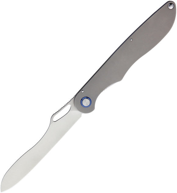 REAL STEEL RS7931 REAL SLIM FRAMELOCK VG10 STEEL STAINLESS HANDLE FOLDING KNIFE.