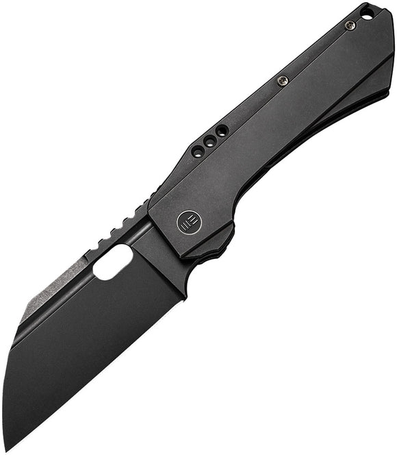 WE KNIVES WE190722 ROXI 3 FRAMELOCK BLACK CPM-S35VN TI HANDLE FOLDING KNIFE