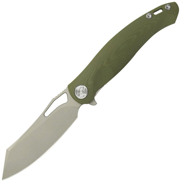 KUBEY DRAKE KUB239B LINERLOCK GREEN G10 AUS-10A STEEL FOLDING KNIFE.