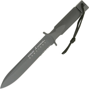 SCHRADE SCHF1 EXTREME SURVIVAL FIXED BLADE KNIFE WITH SHEATH.