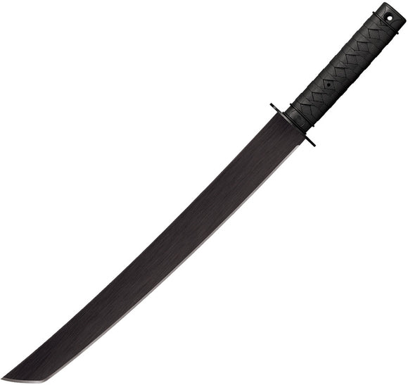 COLD STEEL 97TKLZ TACTICAL WAKIZASHI MACHETE FIXED BLADE KNIFE WITH SHEATH