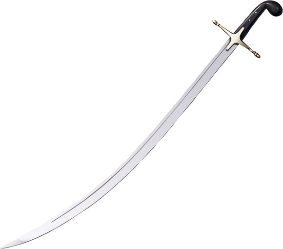 COLD STEEL 88STS SHAMSHIR 1055 CARBON STEEL SWORD WITH SCABBARD