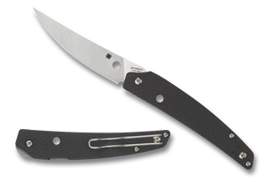 SPYDERCO C242CFP IKUCHI PAUL ALEXANDER CPM-S30V STEEL CF/G1 HANDLE FOLDING KNIFE