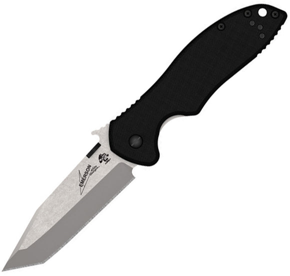 KERSHAW 6034T CQC-7K 8CR14MOV STEEL BLACK G10 HANDLE TANTO FOLDING KNIFE.