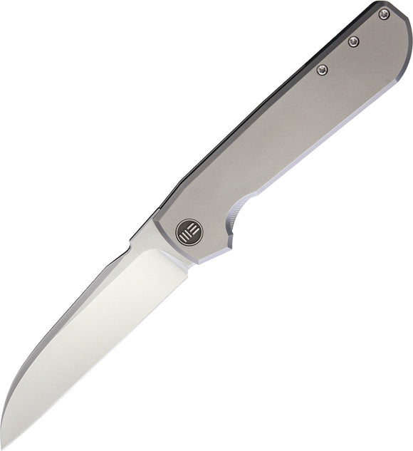 WE KNIVES WE813A MODEL 813 WASABI M390 STEEL PLAIN EDGE FOLDING KNIFE.