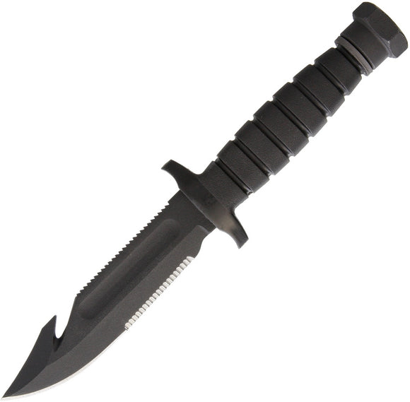 ONTARIO 8688 SP24 SP-24 USN-1 SURVIVAL FIXED BLADE KNIFE WITH NYLON SHEATH