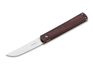 BOKER 01BO631 WASABI COCOBOLO HANDLE 440C STEEL FOLDING KNIFE