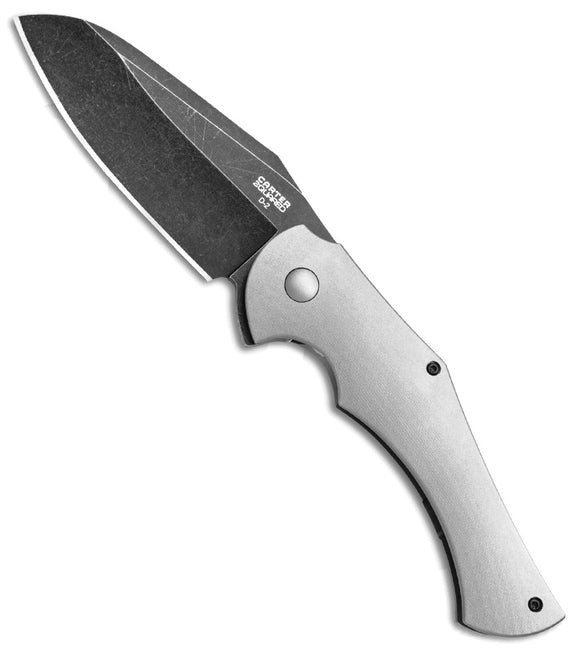 ONTARIO 8876 CARTER 2QUARED FOLDER D2 STEEL PLAIN EDGE FOLDING KNIFE
