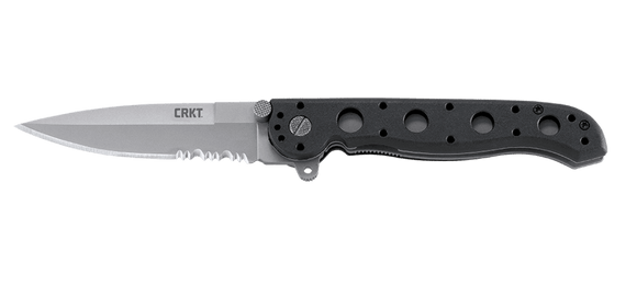CRKT M16-13Z KIT CARSON SPEAR POINT COMBO EDGE FOLDING KNIFE