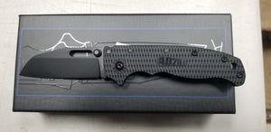 DEMKO KNIVES AD 20.5 BLACK SHARK POINT DLC AUS10A SHARK LOCK FOLDING KNIFE.