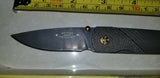 LONE WOLF KNIVES LC10900 ANGELO DAMASCUS LTD EDITION FOLDING KNIFE ESTATE SALE