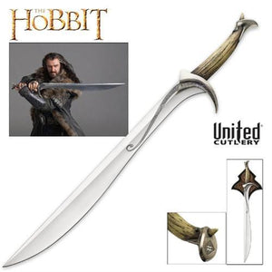UNITED CUTLERY LOTR UC2928 HOBBIT ORCRIST SWORD OF THORIN OAKENSHIEL SWORD