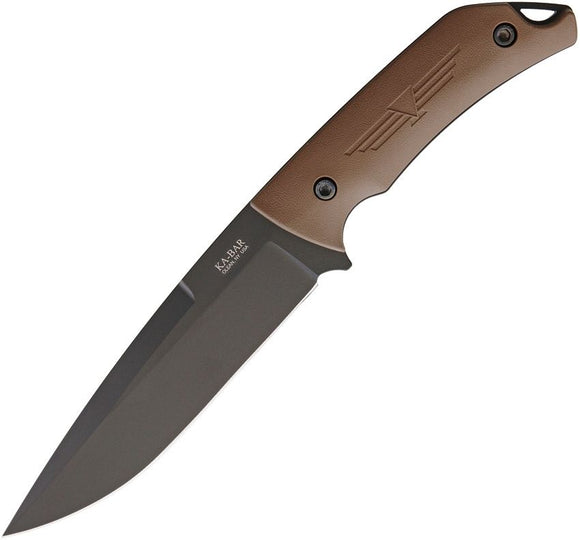 KABAR 7503 JAROSZ TUROK FIXED BLADE KNIFE WITH CELCON SHEATH