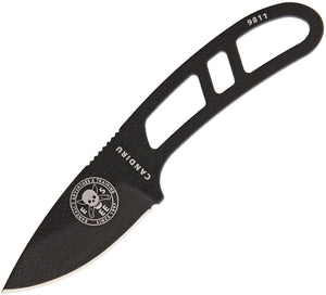 ESEE ESCANB CANDIRU KNIFE FIXED BLADE NECK CARRY KNIFE WITH SHEATH.