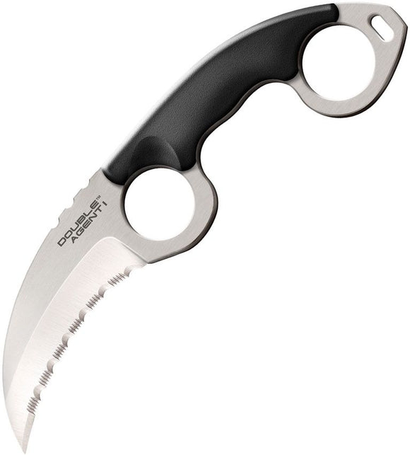 COLD STEEL 39FKS DOUBLE AGENT I NECK CARRY KNIFE.
