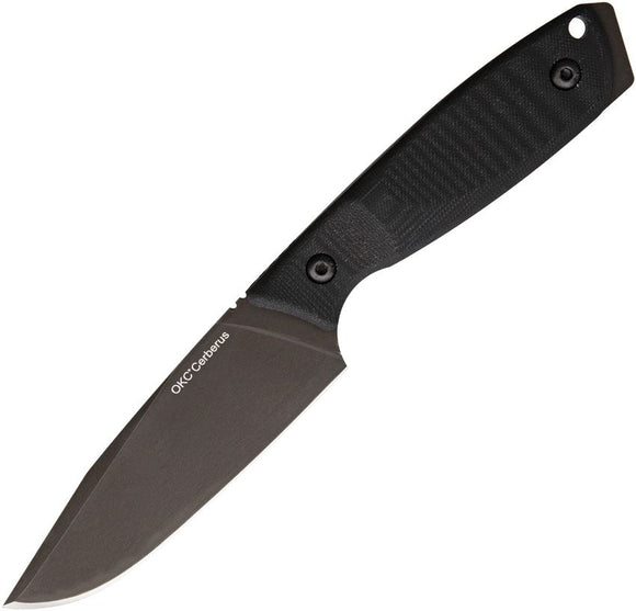 ONTARIO 1775 CERBERUS FIXED BLADE D2 TOOL STEEL KNIFE WITH SHEATH