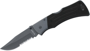 KABAR 3063 MULE G10 HANDLE COMBO EDGE FOLDING KNIFE
