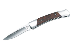 BUCK 503 503RWS PRINCE WOOD HANDLE PLAIN EDGE FOLDING KNIFE