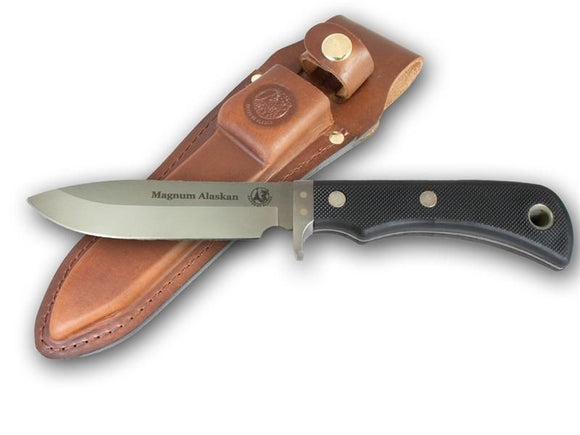 KNIVES OF ALASKA 00157FG MAGNUM ALASKAN SUREGRIP FIXED BLADE KNIFE W/SHEATH