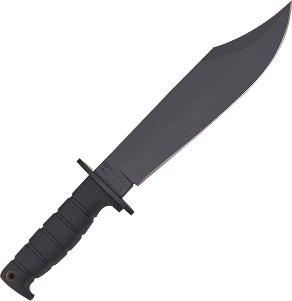 ONTARIO SP10 8684 MARINE RAIDER BOWIE FIXED BLADE KNIFE WITH SHEATH.