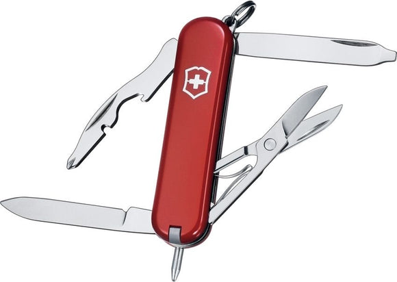 SWISS ARMY VICTORINOX 0.6365-033-X1 MANAGER RED MULTI FUNCTION POCKET KNIFE.