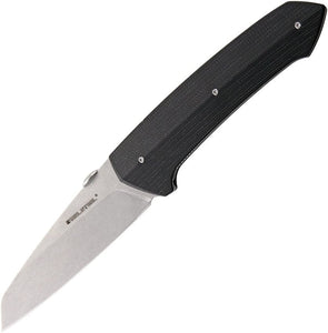 REAL STEEL RS7791 H9 TAKIN LINERLOCK G10 HANDLE PLAIN EDGE FOLDING KNIFE.