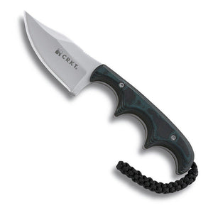 CRKT 2387 FOLTS MINIMALIST BOWIE NECK CARRY FIXED BLADE KNIFE.
