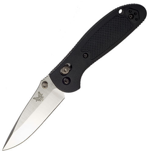Benchmade 556-S30V 556  Pardue Drop Point Mini Griptilian Plain Satin Folding Knife