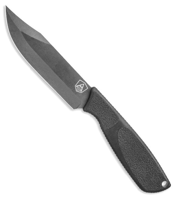 ONTARIO 9710 SPEC PLUS ALPHA SURVIVAL FIXED BLADE KNIFE WITH NYLON SHEATH.