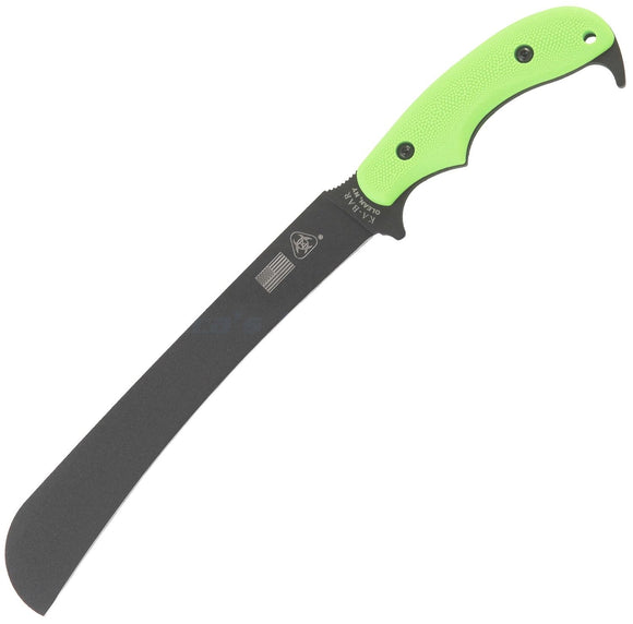 KABAR 5702 PESTILENCE CHOPPER FIXED BLADE KNIFE. MADE IN USA