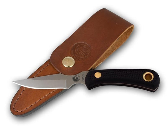 KNIVES OF ALASKA 00006FG CUB BEAR SUREGRIP D2 STEEL KNIFE WITH SHEATH.