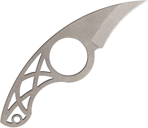 SCHWARTZ TACTICAL SWZ15 ST LA GRIFFE NECK CARRY FIXED BLADE KNIFE W/SHEATH