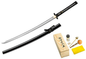 Boker magnum 05zs580 damascus hand forged samurai sword.