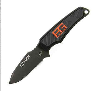 GERBER G1516 BEAR GRYLLS ULTRA COMPACT PLAIN EDGE FIXED BLADE KNIFE.