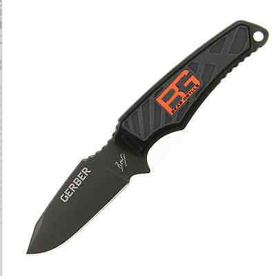 GERBER G1516 BEAR GRYLLS ULTRA COMPACT PLAIN EDGE FIXED BLADE KNIFE.